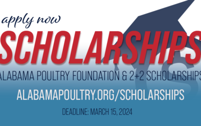 Alabama Poultry Foundation Scholarships Applications OPEN
