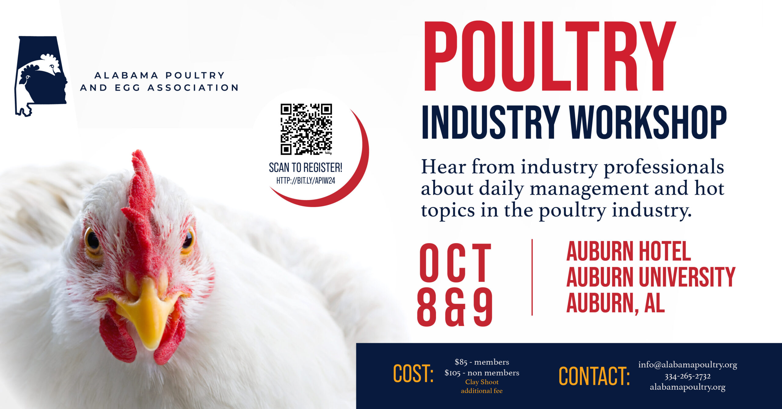 Poultry Industry Workshop APEA, at Auburn AL